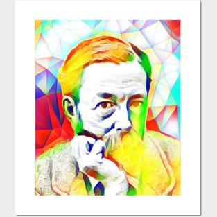 John Addington Symonds Colourful Portrait | John Addington Symonds Artwork 11 Posters and Art